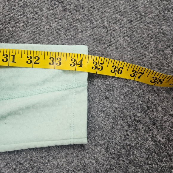 The North Face Pullover Womens XL Mint Green Quarter Zip Textured Fleece Hiking - Picture 6 of 7